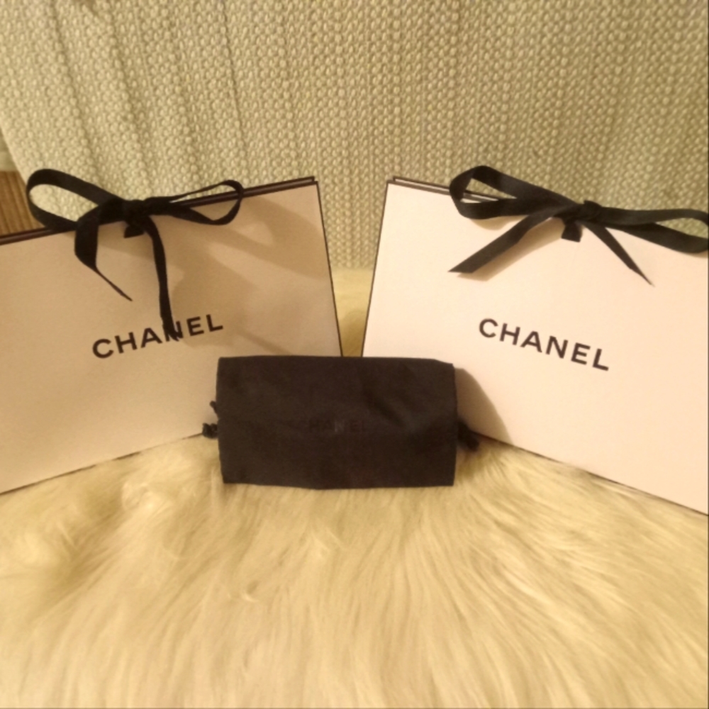 2 Chanel Gift Pouches &( Pouch)